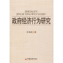 政府经济行为研究