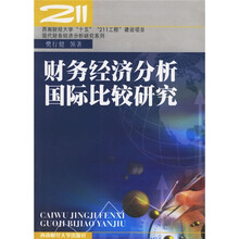 财务经济分析国际比较研究
