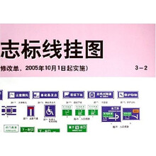 道路交通标志标线挂图（GB5768-1999）（共3张）