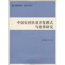 中国农村扶贫开发模式与效率研究