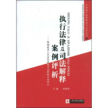 执行法律及司法解释案例评析