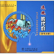 电力生产安全教育连环画册违规的代价（发电分册）