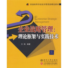 普通高等学校经济管理类精选教材：企业战略管理（理论框架与实践技术）