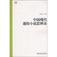 中国现代通俗小说思辨录