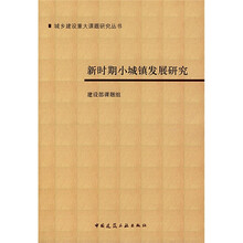 新时期小城镇发展研究
