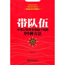 带队伍：中基层管理者激励下属的99种方法