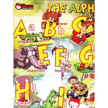 哇酷魔法情境英语挂图:字母表1