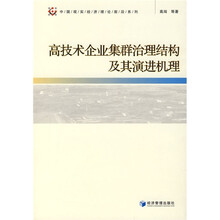 高技术企业集群治理机构及其演进机理