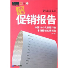 中国市场促销报告:中国11个代表性行业市场促销实战报告(第2版)