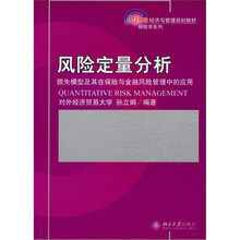 风险定量分析：损失模型及其在保险与金融风险管理中的应用