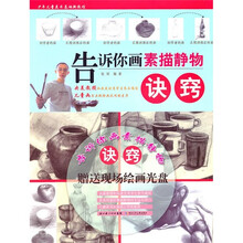 少年儿童美术基础新教程:告诉你画素描静物诀窍(附DVD光盘1张)