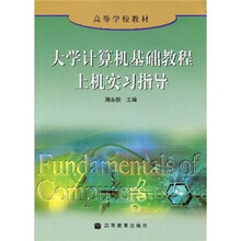 高等学校教材：大学计算机基础教程上机实习指导