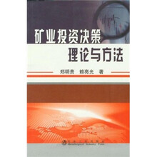 矿业投资决策理论与方法