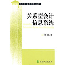 关系型会计信息系统