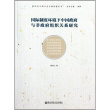 国际制度环境下中国政府与非政府组织关系研究