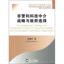 非营利科技中介战略与政府选择