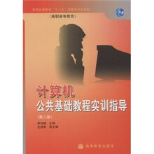 普通高等教育“十一五”国家级规划教材：计算机公共基础教程实训指导（第3版）