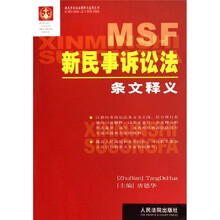 新民事诉讼法理解与适用丛书：新民事诉讼法条文释义