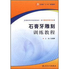 全国高等学校配套教材：石膏牙雕刻训练教程