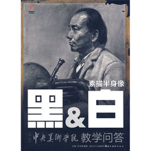 黑&白冲刺中央美术学院教学问答:素描半身像