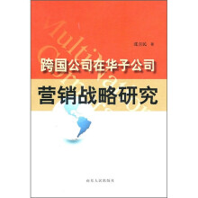 跨国公司在华子公司营销战略研究