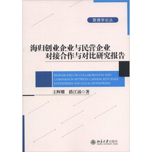 海归创业企业与民营企业对接合作与对比研究报告