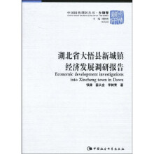 湖北省大悟县新城镇经济发展调研报告