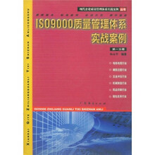现代企业管理标准认证实施教程丛书：ISO9000质量管理体系实战案例（第1分册）