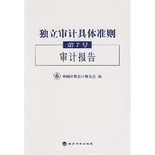 独立审计具体准则第7号：审计报告
