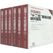 中国城市“十二五”核心问题研究报告1-6（套装共6册）