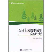 农村常见刑事犯罪案例分析