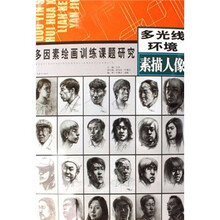 多因素绘画训练课题研究丛书：多光线环境（素描人像）