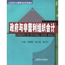 公共经济与管理专业系列教材:政府与非营利组织会计