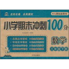小学期末冲刺100分：数学（3年级下册）（人教版新教材）（精华版）