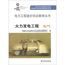 电力工程造价执业教育丛书·火力发电工程:电气