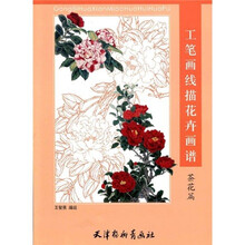 工笔画线描花卉画谱（茶花篇）