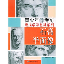青少年考前素描学习基础系列：石膏半面像