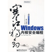 寒江独钓：Windows内核安全编程（附光盘1张）