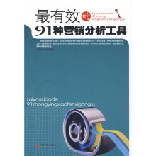最有效的91种营销分析工具