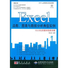 Office高效办公白金讲堂：Excel 函数、图表与数据分析典型实例（附赠DVD光盘1张）