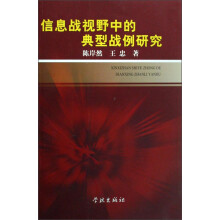 信息战视野中的典型战例研究