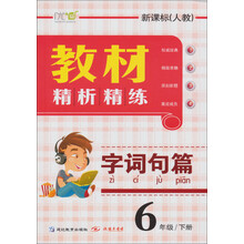教材精析精练:字词句篇(新课标人教)(6年级下册)
