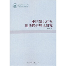 中南财经政法大学青年学术文库：中国知识产权刑法保护理论研究