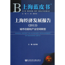上海经济发展报告：城市功能和产业空间转型（2013）
