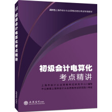 中公·会计人2013上海会计从业资格无纸化考试专用教材：初级会计电算化考点精讲