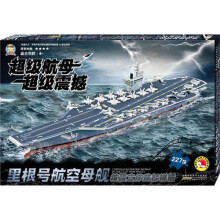 拼插大王:里根号航空母舰炫酷立体益智拼插(适合年龄4+)