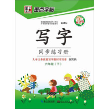 墨点字帖·写字同步练习册：6年级.下（人教版）