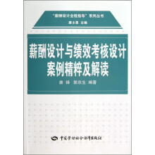 薪酬设计全程指导系列丛书：薪酬设计与绩效考核设计案例精粹及解读