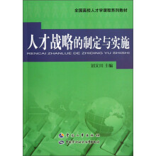 全国高校人才学课程系列教材：人才战略的制定与实施