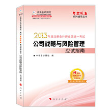 梦想成真系列丛书·2013年注册会计师统一考试：公司战略与风险管理应试指南